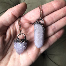 Load image into Gallery viewer, Amethyst Spirit Quartz Point Necklace - Ready to Ship