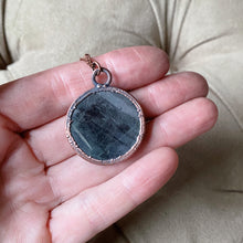 Load image into Gallery viewer, Hypersthene Black Moon Lilith Necklace #1 - Ready to Ship