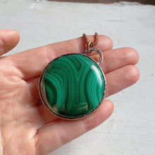 Load image into Gallery viewer, Malachite Necklace #3 - Ready to Ship