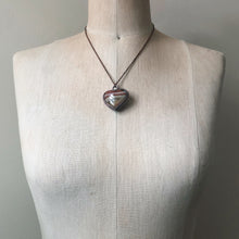 Load image into Gallery viewer, Polychrome Jasper Heart Necklace #6