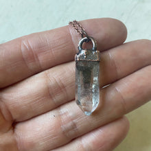 Load image into Gallery viewer, Raw Tibetan Black Quartz Necklace #1