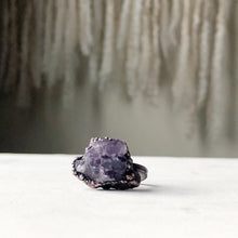 Load image into Gallery viewer, Raw Amethyst Cluster Ring #2 (Size 6.75) - Ready to Ship