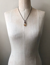 Load image into Gallery viewer, Raw Citrine Ball Chain Necklace (Icarus Soaring)