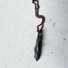 Load image into Gallery viewer, Black Kyanite Necklace #1 - Ready to Ship