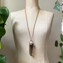 Load image into Gallery viewer, Large Polished Smoky Quartz Point Necklace #1 - Ready to Ship