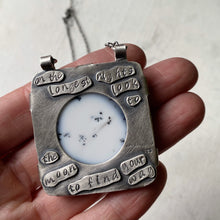 Load image into Gallery viewer, Dendritic Opal Necklace #3 - Sterling Silver