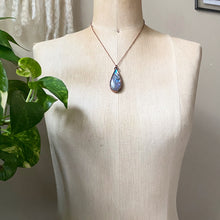 Load image into Gallery viewer, Purple Labradorite Necklace #1 - Ready to Ship