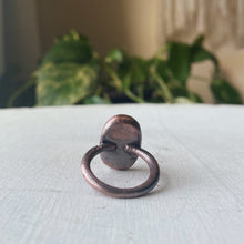 Load image into Gallery viewer, Rainbow Moonstone Ring - Oval #4 (Size 6.25) - Ready to Ship