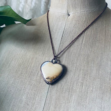Load image into Gallery viewer, Maligano Jasper Heart Necklace #3