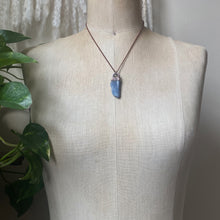 Load image into Gallery viewer, Raw Blue Kyanite Necklace #1 - Ready to Ship