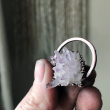 Load image into Gallery viewer, Vera Cruz Amethyst Cluster Necklace #1 - Ready to Ship