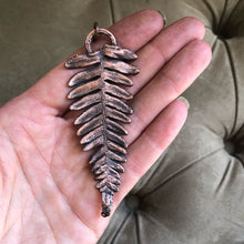 Load image into Gallery viewer, Electroformed Fern Necklace #3