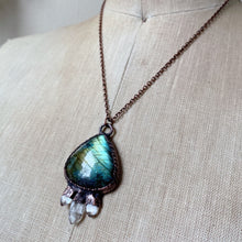 Load image into Gallery viewer, Labradorite Full Moon in Leo Necklace #6 - Ready to Ship