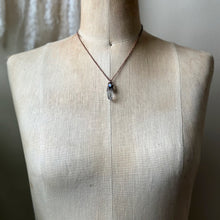 Load image into Gallery viewer, Clear Quartz Point & Raw Opal Necklace #1 - Ready to Ship