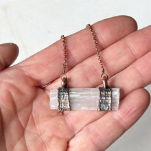 Load image into Gallery viewer, Selenite Bar Necklace - Ready to Ship