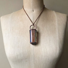 Load image into Gallery viewer, Large Angel Aura Point Lantern Necklace #1- Ready to Ship