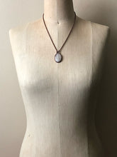 Load image into Gallery viewer, Rainbow Moonstone Necklace #1 - Ready to Ship (5/17 Update)
