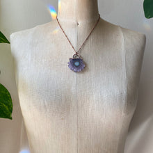 Load image into Gallery viewer, Amethyst Stalactite Slice Necklace #2 - Ready to Ship