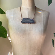 Load image into Gallery viewer, Amethyst Stalactite Slice Necklace #7 - Ready to Ship