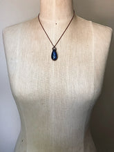 Load image into Gallery viewer, Blue Labradorite Teardrop Necklace - Ready to Ship