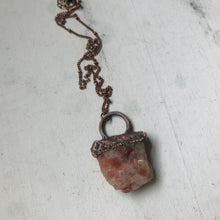 Load image into Gallery viewer, Raw Sunstone Necklace #2 - Ready to Ship