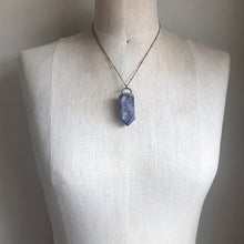 Load image into Gallery viewer, Fluorite Polished Point Necklace #12 - Equinox 2020