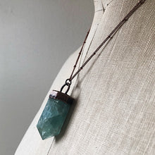 Load image into Gallery viewer, Fluorite Polished Point Necklace #3 - Ready to Ship