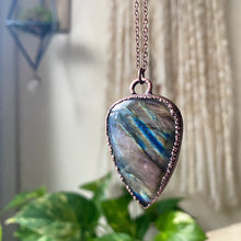 Load image into Gallery viewer, Purple Labradorite Necklace #2 - Ready to Ship
