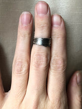Load image into Gallery viewer, Sterling Silver Adjustable Feather Ring