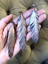 Load image into Gallery viewer, Electroformed Feather Necklace