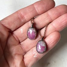 Load image into Gallery viewer, Pink Sapphire Necklace - Ready to Ship