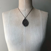 Load image into Gallery viewer, Brown Druzy Statement Necklace - Ready to Ship