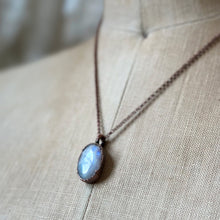 Load image into Gallery viewer, Rainbow Moonstone Necklace #3 - Ready to Ship