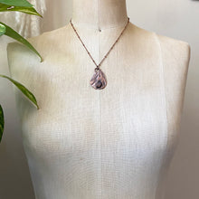 Load image into Gallery viewer, Electroformed Butterfly Wing & Labradorite Necklace #3 - Ready to Ship