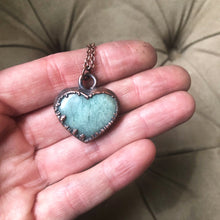 Load image into Gallery viewer, Amazonite Heart Necklace #4