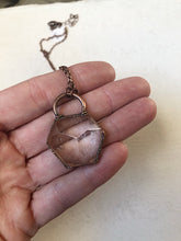 Load image into Gallery viewer, Clear Quartz Hexagon Necklace - Ready to Ship