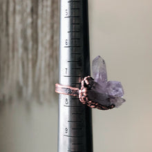 Load image into Gallery viewer, Vera Cruz Amethyst Cluster Ring #2 - Ready to Ship