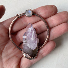 Load image into Gallery viewer, Vera Cruz Amethyst Cluster Necklace #5 - Ready to Ship