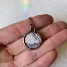 Load image into Gallery viewer, Porcelain Jasper Full Moon Necklace #2
