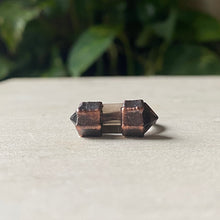 Load image into Gallery viewer, Double Terminated Smoky Quartz Ring (Size 6) - Ready to Ship