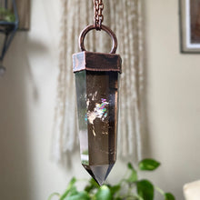 Load image into Gallery viewer, Large Polished Smoky Quartz Point Necklace #2 - Ready to Ship