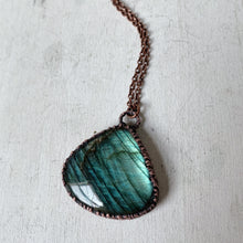 Load image into Gallery viewer, Labradorite Full Moon in Leo Necklace #5 - Ready to Ship
