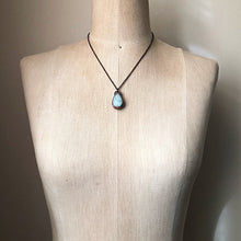 Load image into Gallery viewer, Faceted Amazonite Small Teardrop Necklace