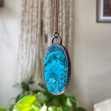 Load image into Gallery viewer, Malachite with Chrysocolla Necklace #1 - Ready to Ship