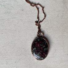Load image into Gallery viewer, Eudialyte Oval Necklace #3 - Ready to Ship