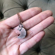 Load image into Gallery viewer, Chalcedony Crescent Moon Necklace #2 - Ready to Ship