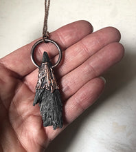 Load image into Gallery viewer, Black Kyanite Necklace #1 (Ready to Ship) - Darkness Calling Collection