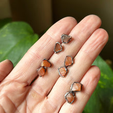 Load image into Gallery viewer, Carnelian Stud Earrings - Ready to Ship