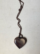 Load image into Gallery viewer, Moss Agate Heart Necklace #2 - Ready to Ship