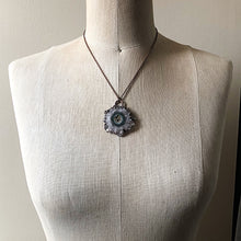 Load image into Gallery viewer, Amethyst Moon Phase Necklaces - Snow Moon Collection